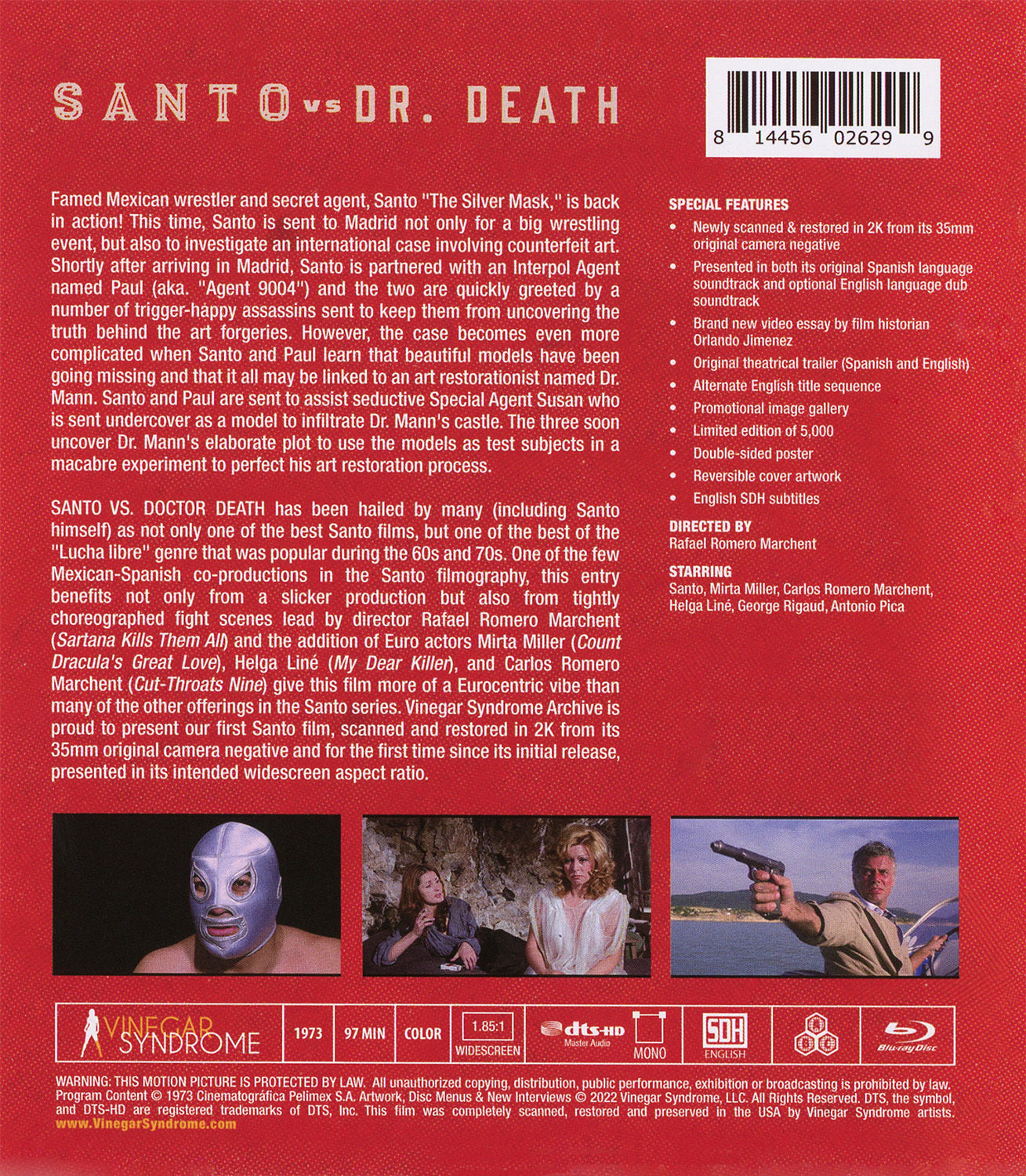 Santo vs Doctor Death: Limited Edition (VSA-029)(Exclusive)