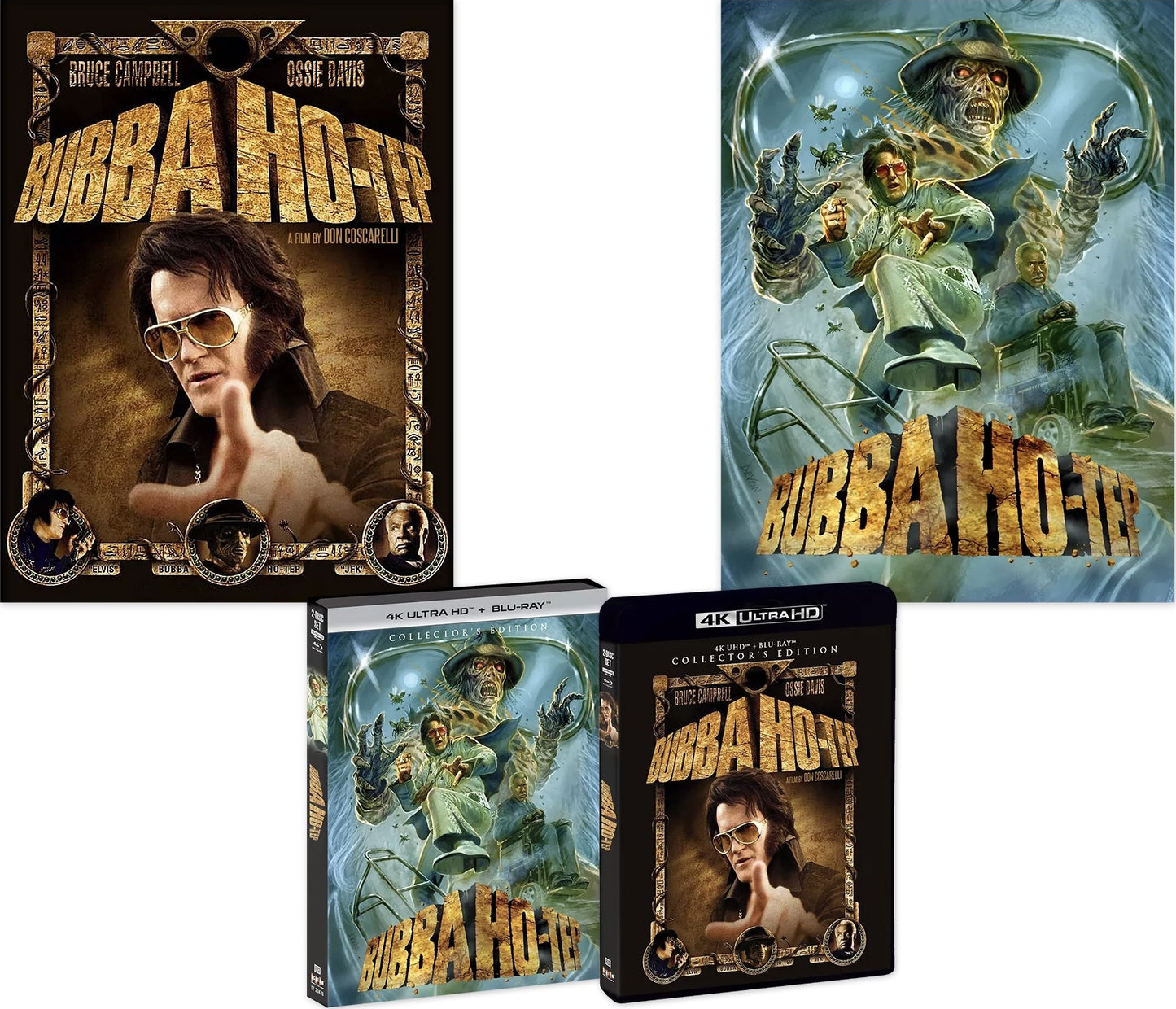 Bubba Ho-Tep 4K: Collector's Edition w/ Exclusive Slip Cover & Posters (Exclusive)