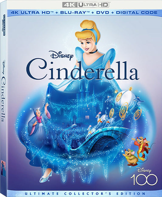 Cinderella 4K (1950)(BD/DVD + Digital Copy)(Exclusive)