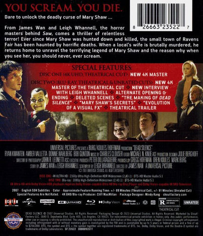 Dead Silence 4K (2007)