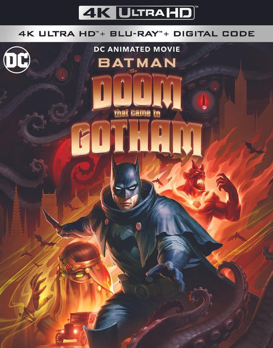 Batman: The Doom That Came to Gotham 4K: DC Universe Animated Original Movie (Slip)