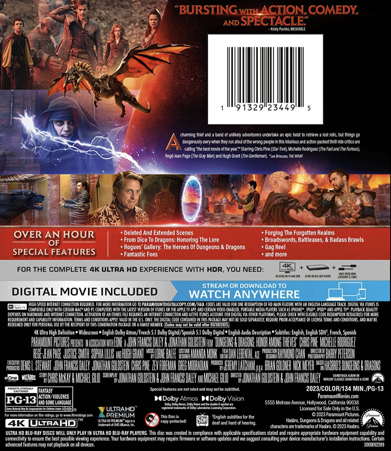 Dungeons and Dragons: Thieves Amoung Us 4K