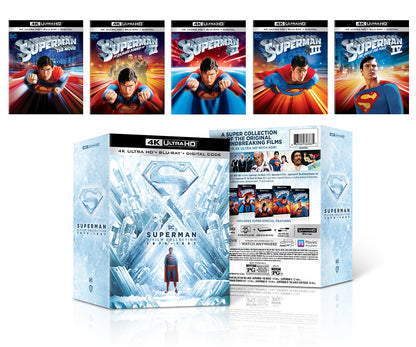 Superman I-IV 5-Film 4K Collection (1978-2006)