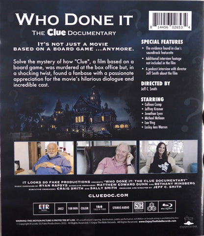 Who Done It? The Clue Documentary: Limited Edition (ETRM-009)(Exclusive)