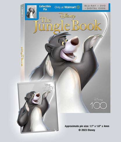 The Jungle Book: Disney 100th Anniversary Edition w/ Pin (1967)(Exclusive)