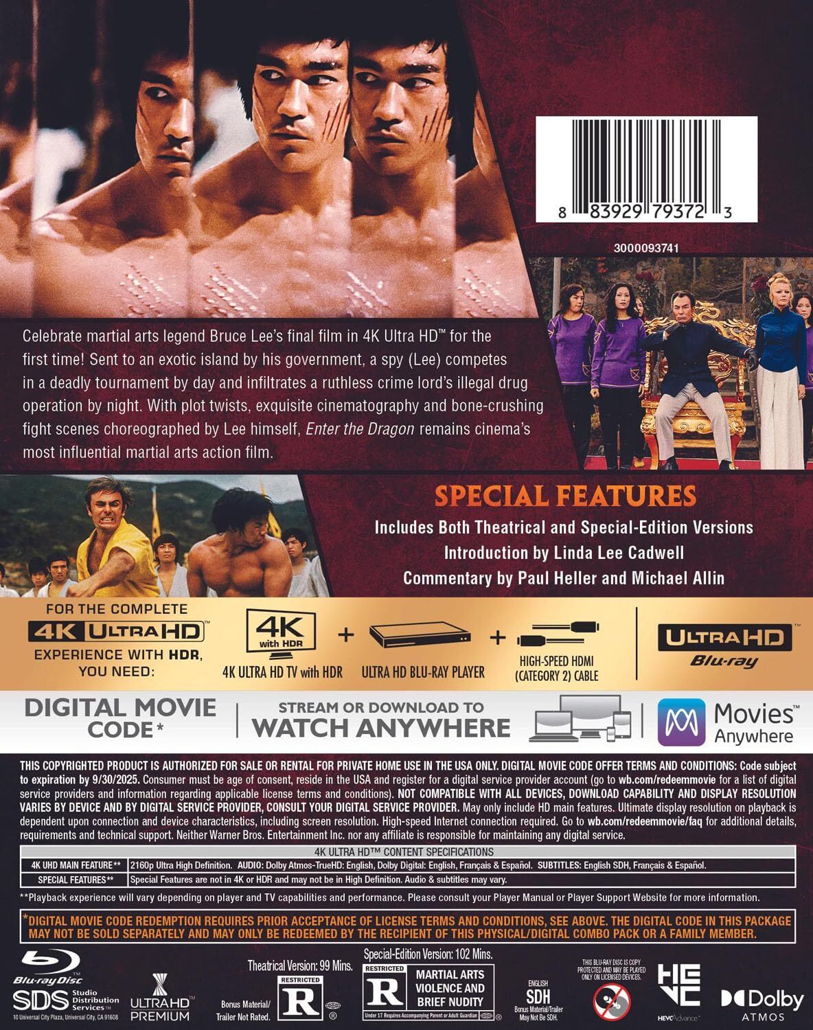 Enter the Dragon 4K