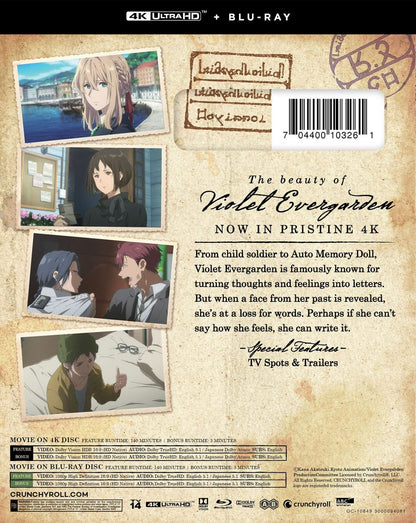 Violet Evergarden: The Movie 4K