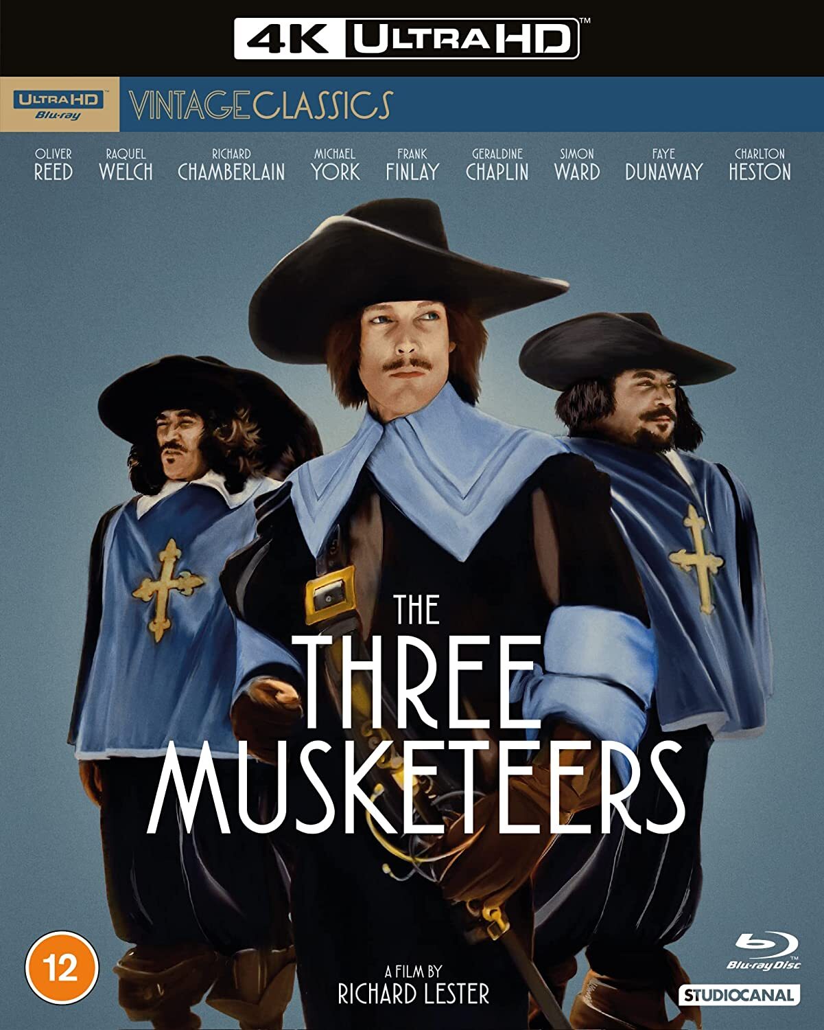 The Three Musketeers 4K: VIntage Classics (1973)(Slip)(UK)