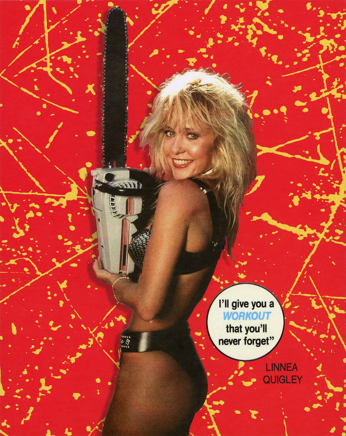 Linnea Quigley's Horror Workout - With good OOP Slipcover