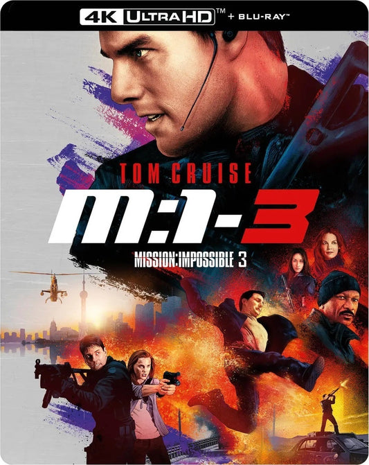 Mission: Impossible III 4K SteelBook (Re-release)(2006)(UK)