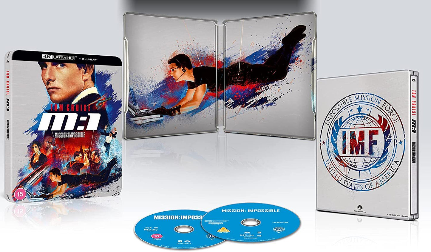 Mission: Impossible 4K SteelBook (1996)(UK)