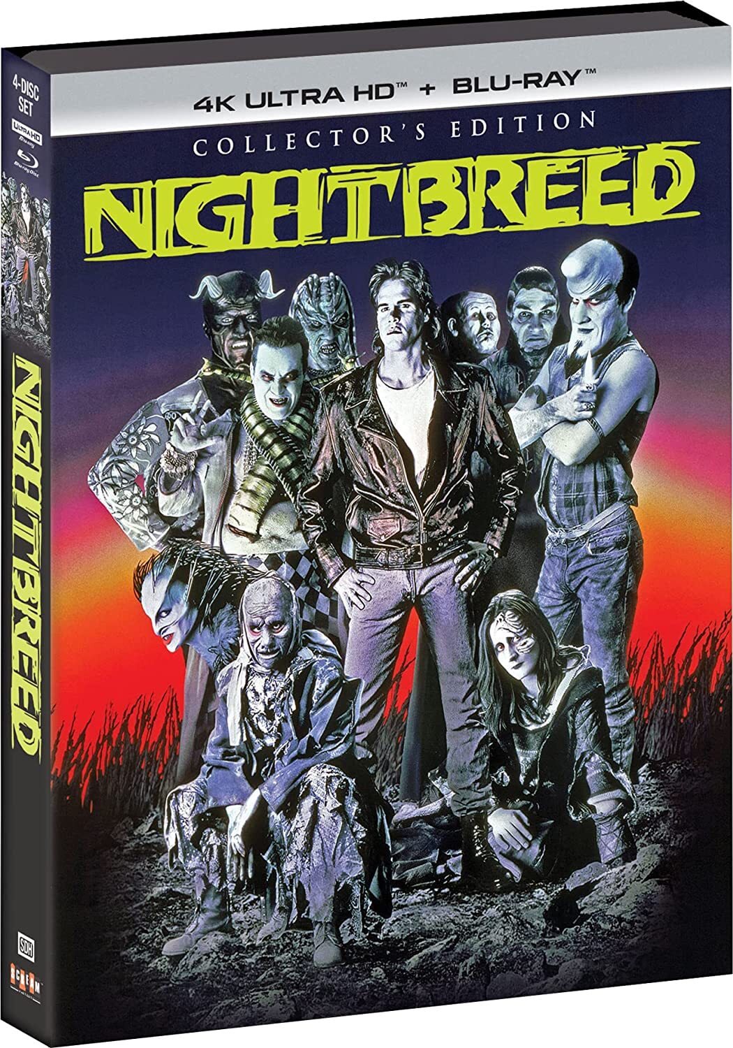 Nightbreed 4K: Collector's Edition w/ Exclusive Slip Cover + Posters + Pins + Lobby Cards (Exclusive)