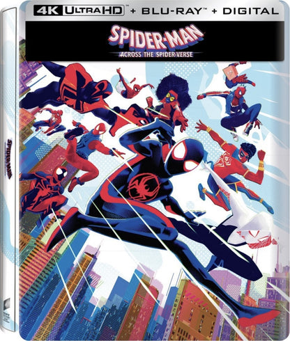 Spider-Man: Across the Spider-Verse 4K SteelBook (Spiderman)(Spiderverse)(Exclusive)