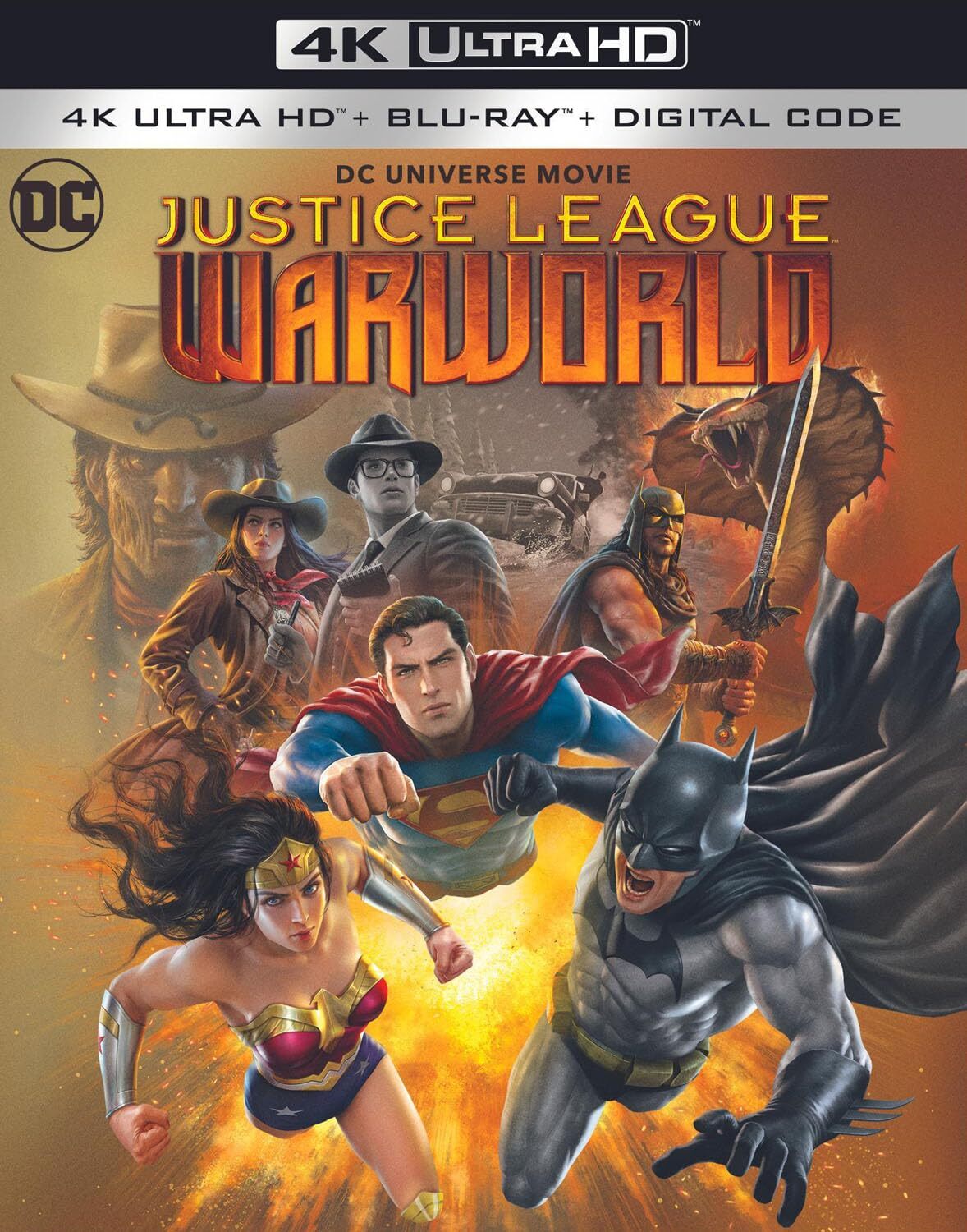 Justice League: Warworld 4K