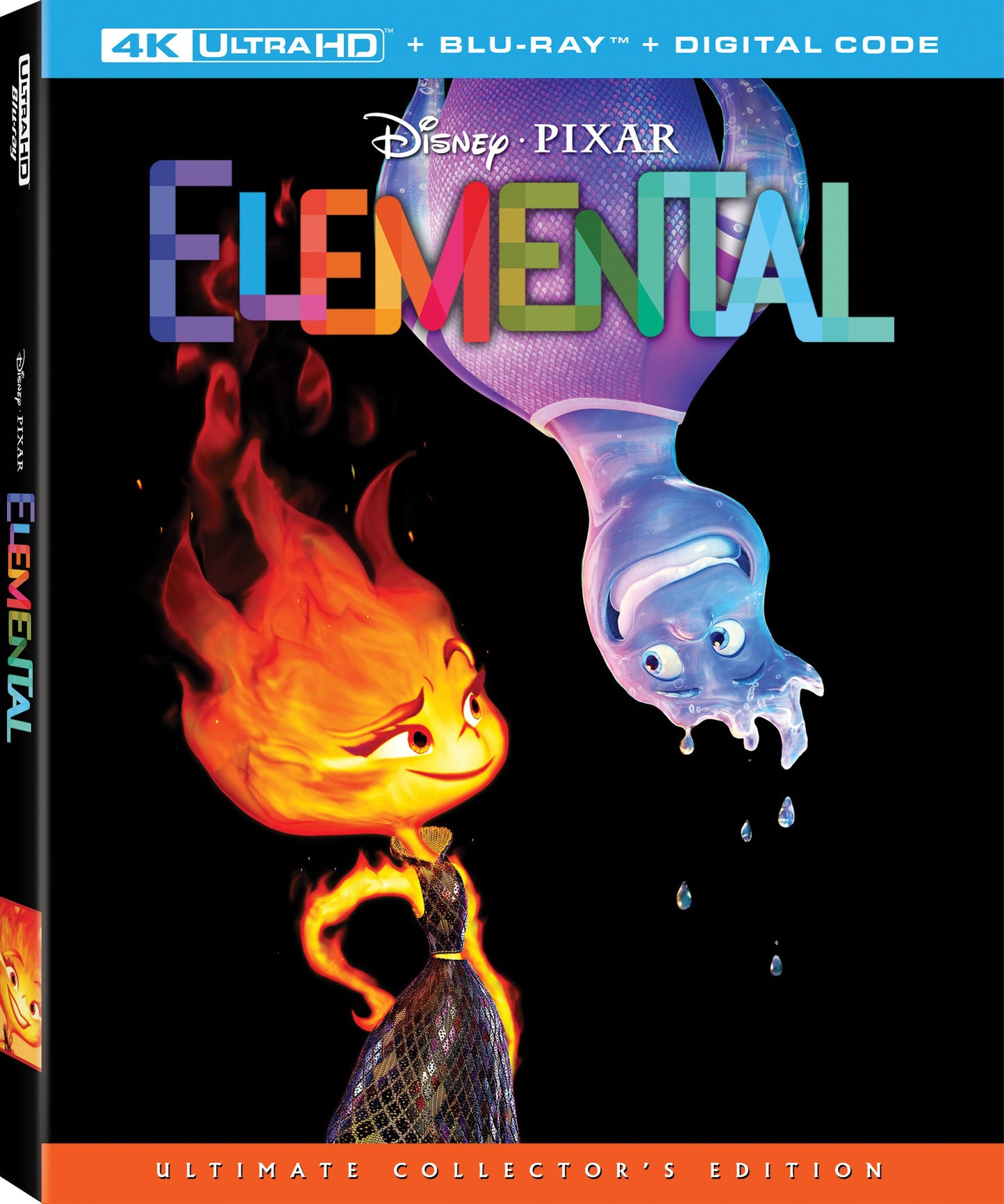Elemental 4K: Disney Movie Club (Exclusive Slip)