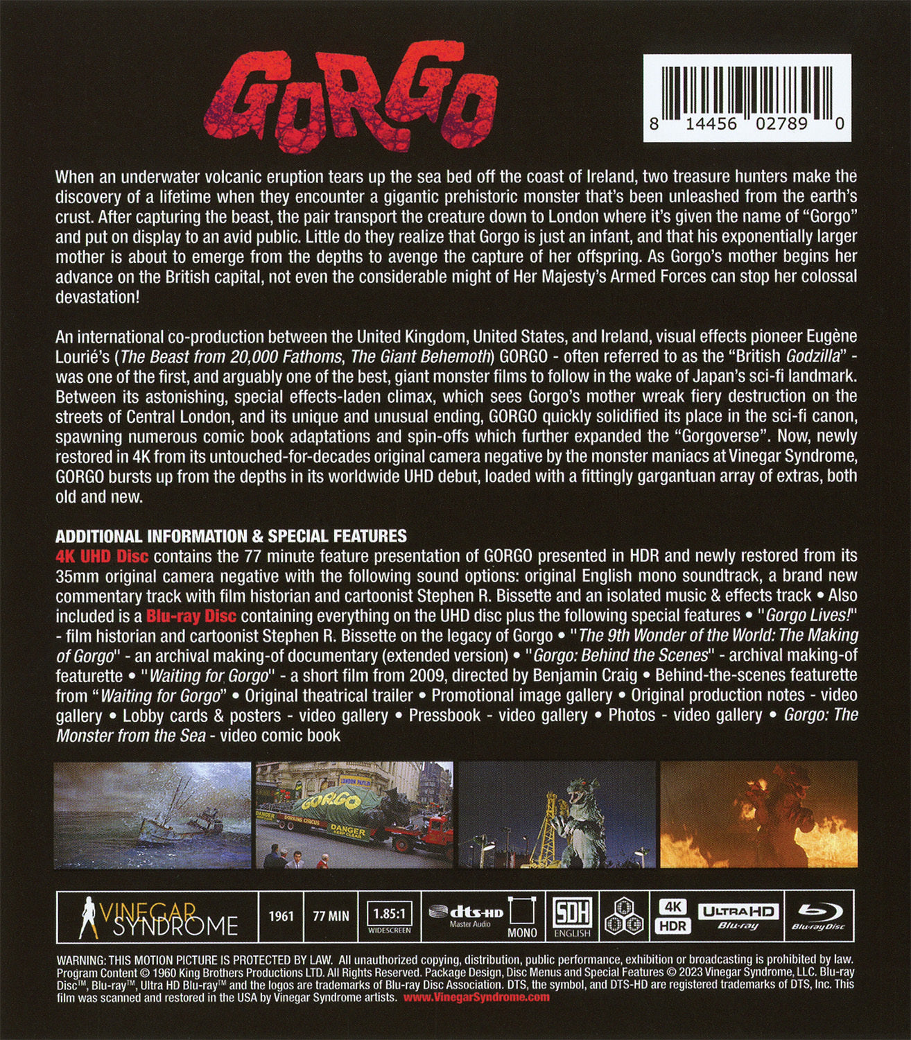 Gorgo 4K: Limited Edition (VS-440)(Exclusive)