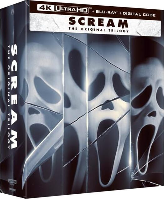 Scream Disc Case Scream: The Original Trilogy 4K - Scream (1996) / 2 (1997) / 3 (2000 ...