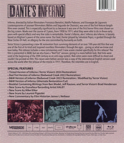 Dante's Inferno: Limited Edition (1911)(TV-033)(Exclusive)