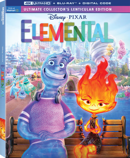 Elemental 4K w/ Lenticular Slip (Exclusive)