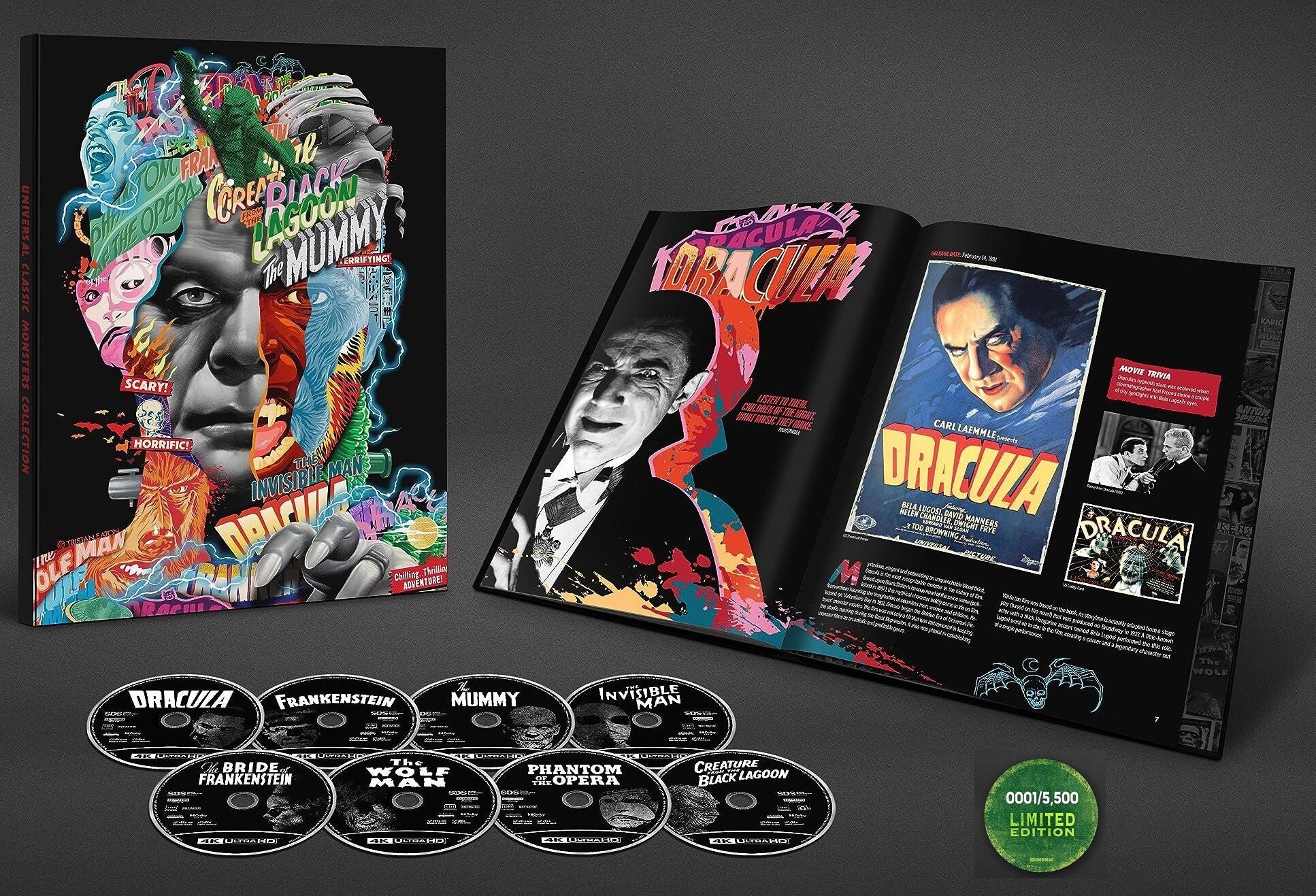 Universal Classic Monsters: Limited Edition Collection 4K DigiBook ...