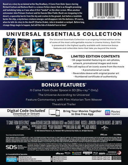 It Came From Outer Space 3D + 4K: Universal Essentials Collection