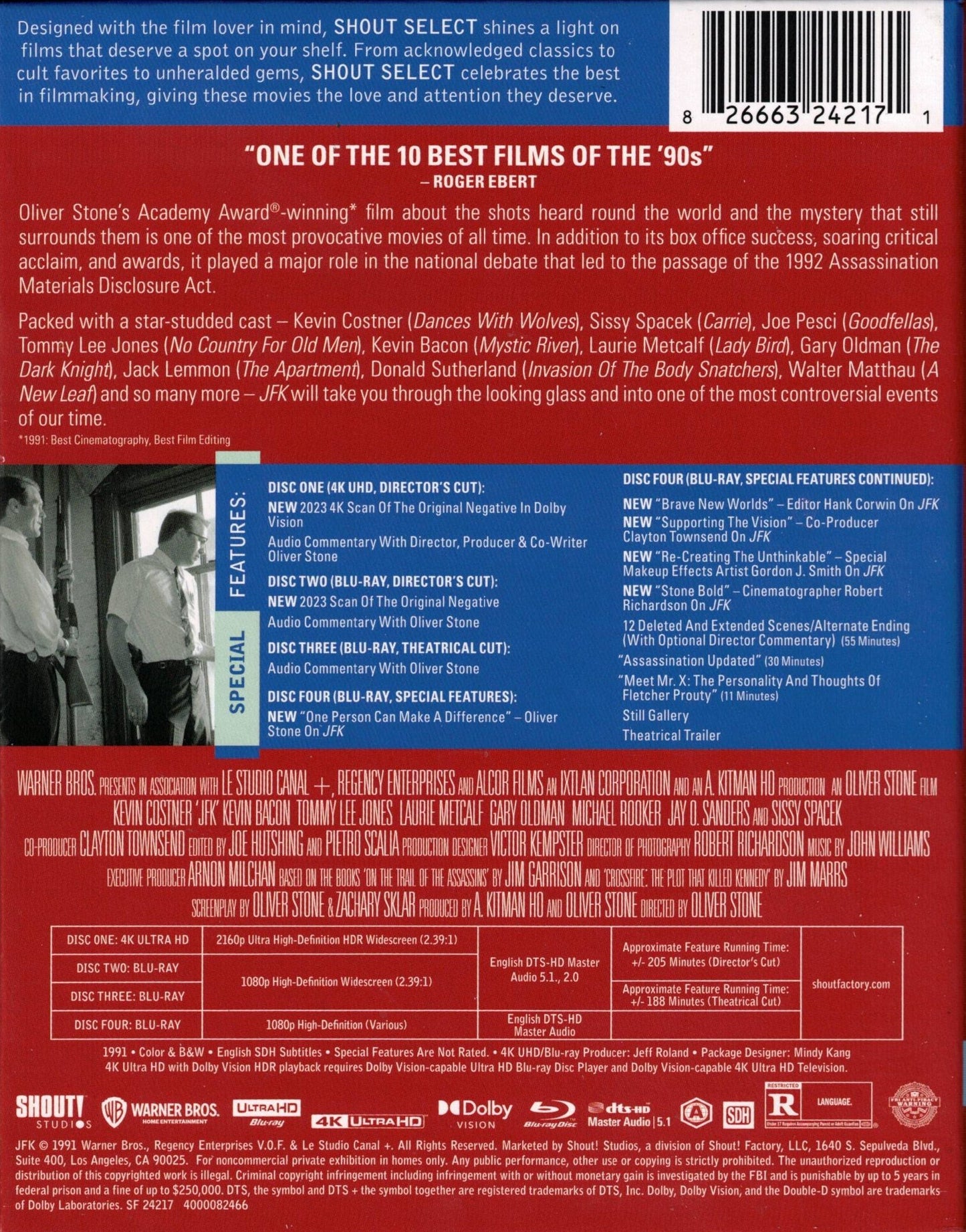 JFK 4K: Collector's Edition (1991)
