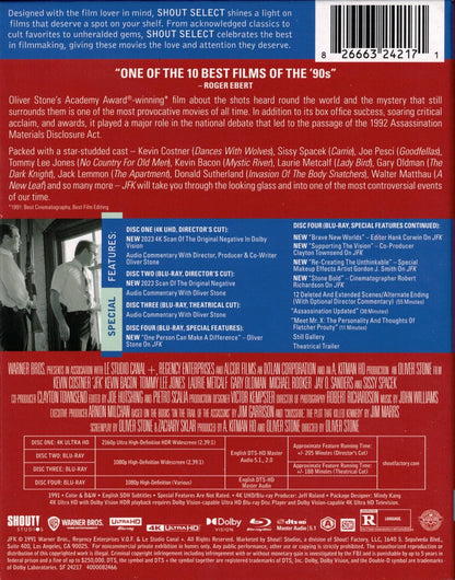 JFK 4K: Collector's Edition (1991)