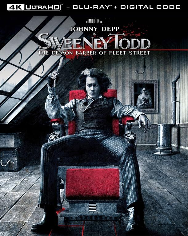 Sweeney Todd: The Demon Barber of Fleet Street 4K - Paramount Scares Edition