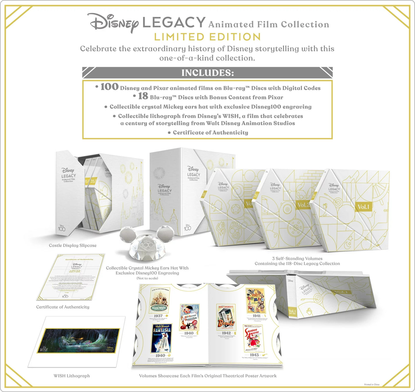 Disney Legacy Animated Film Collection (Exclusive)