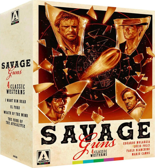 Savage Guns: 4 Classic Westerns - Limited Edition