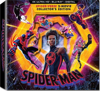 Spider-Man: Into the Spider-Verse / Across the Spider-Verse 4K - Collector's Edition (Spiderman)(Spiderverse)