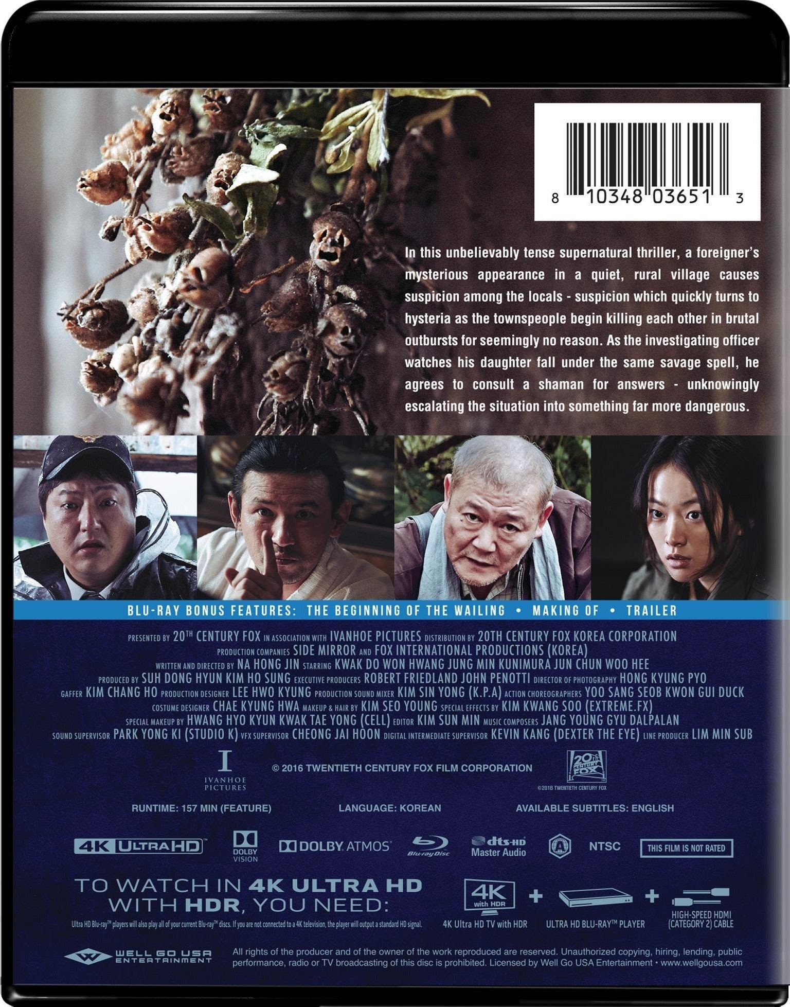 The Wailing 4K – Blurays For Everyone