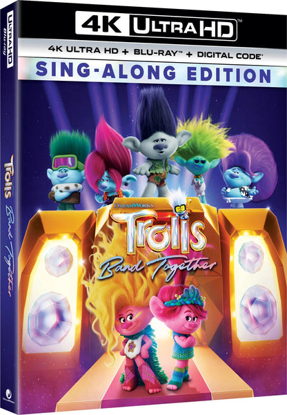 Blu Ray Trolls World Tour Free On Prime Trolls Band Together 4K