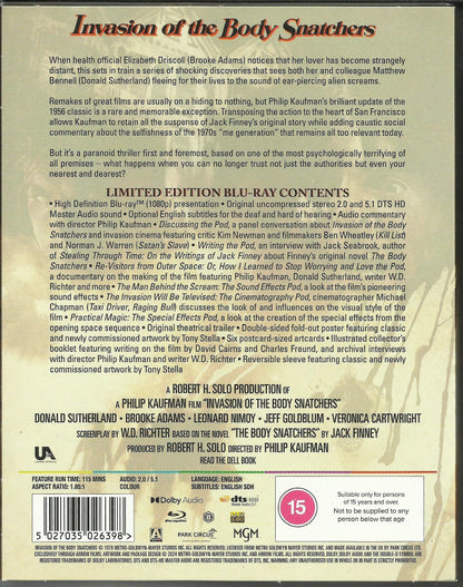 Invasion of the Body Snatchers: Limited Edition (1978)(UK)