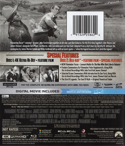 The Man Who Shot Liberty Valance 4K
