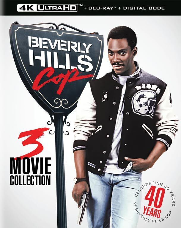 Beverly Hills Cop 4K Trilogy: 3-Movie Collection (1984-1994)