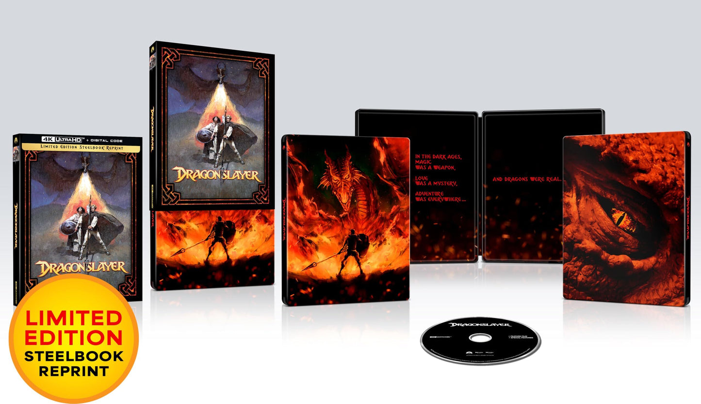 Dragonslayer 4K SteelBook (Re-release)