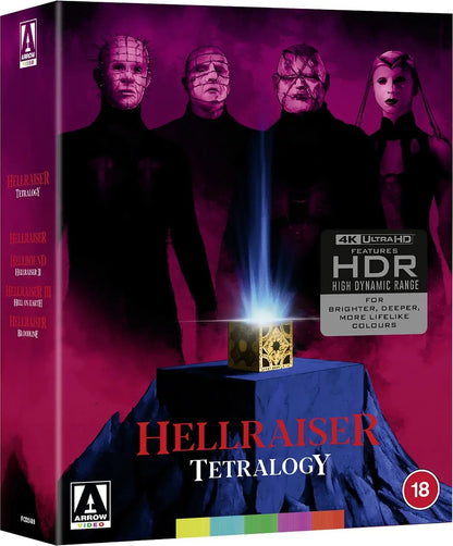 Hellraiser Tetralogy 4K (1987-1996)(UK)