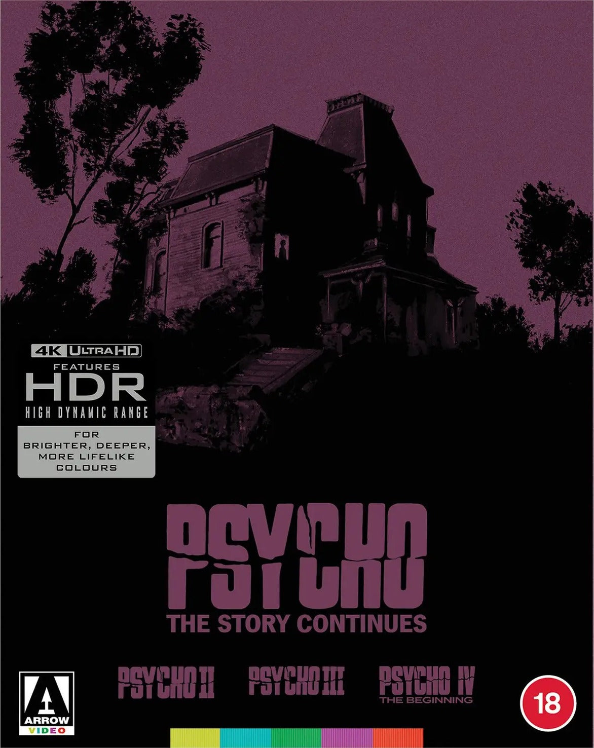 Psycho: The Stories Continues 4K Collection (1983-1990)(UK)