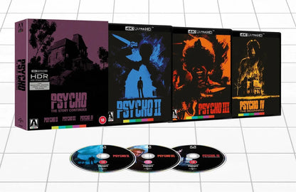 Psycho: The Stories Continues 4K Collection (1983-1990)(UK)