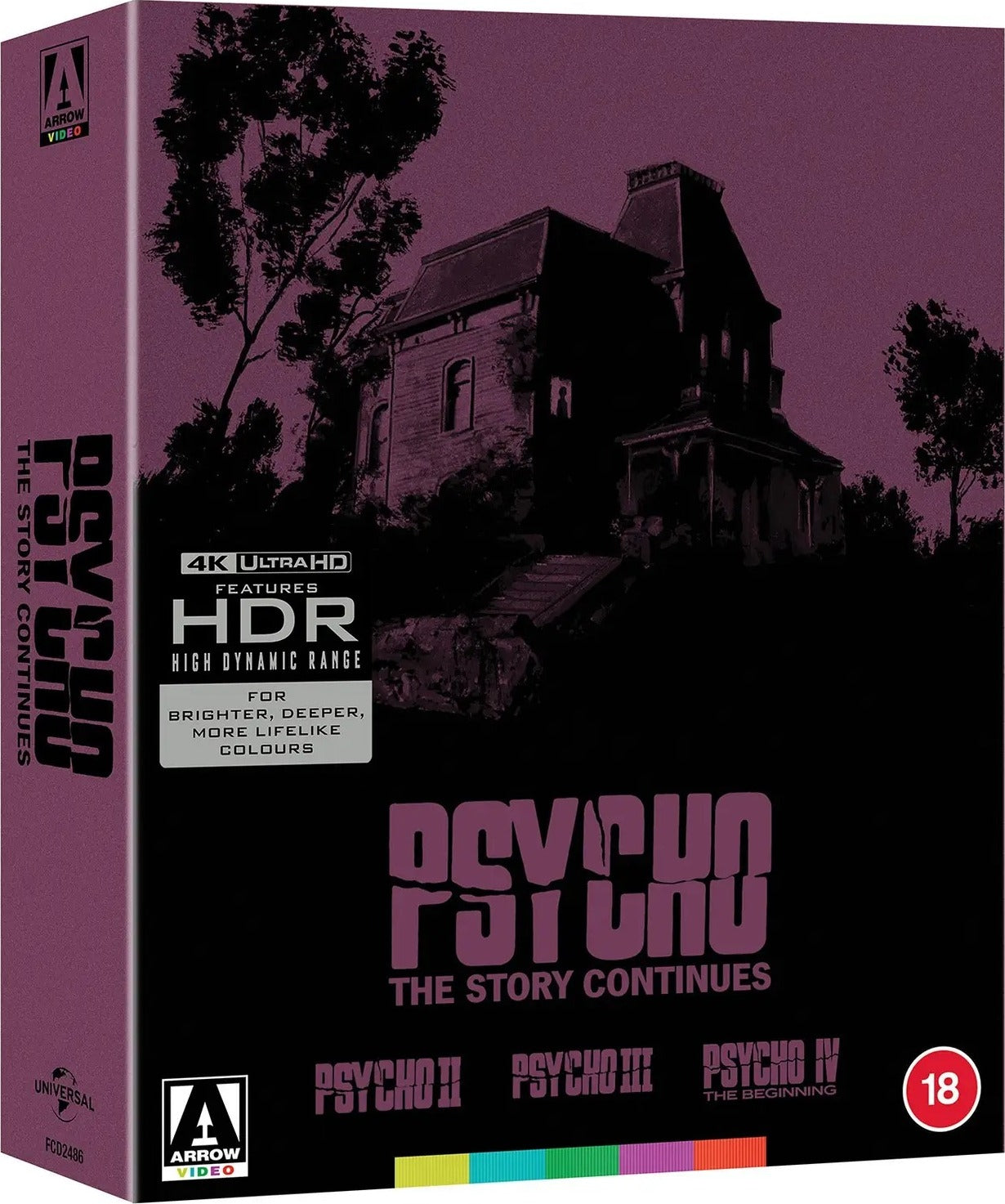 Psycho: The Stories Continues 4K Collection (1983-1990)(UK)