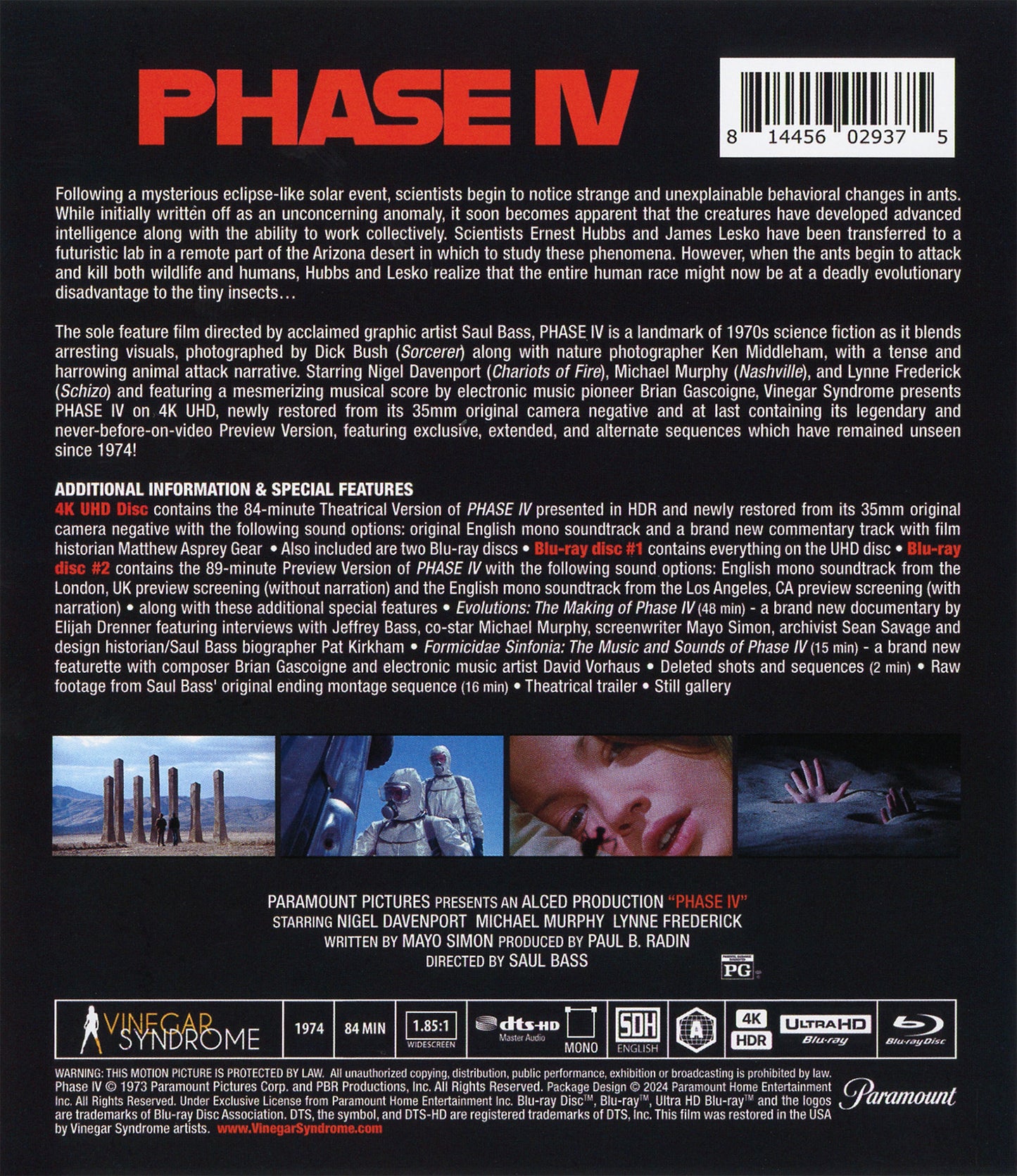 Phase IV 4K: Limited Edition (VS-460)(Exclusive)*
