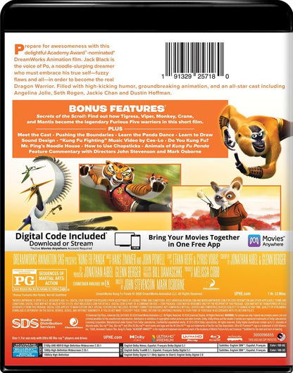 Kung Fu Panda 4K (2008)