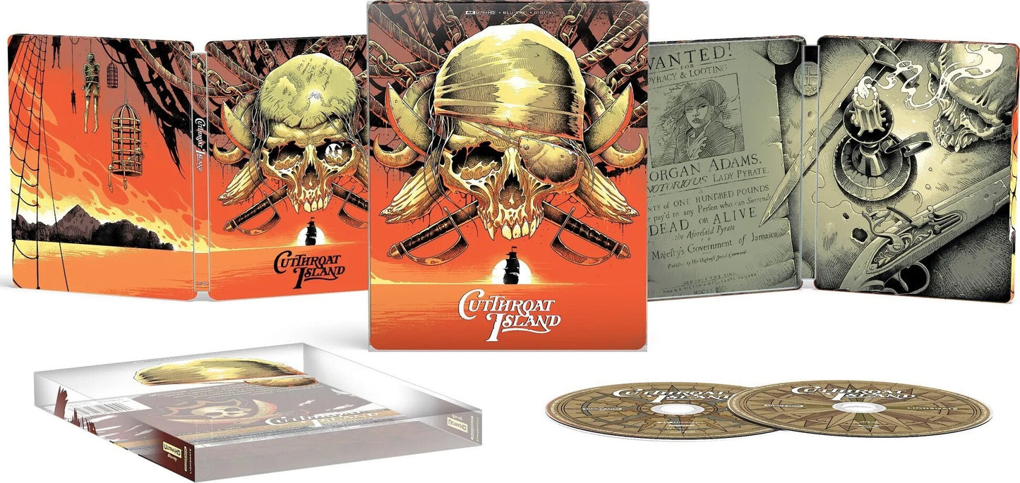 Cutthroat Island 4K SteelBook (Exclusive)