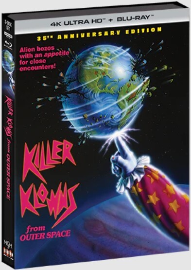 Killer Klowns From Outer Space 4K w/ Exclusive Slip & Posters (Exclusive)