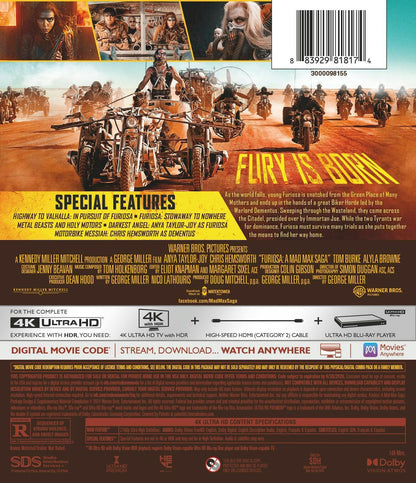 Furiosa: A Mad Max Saga 4K