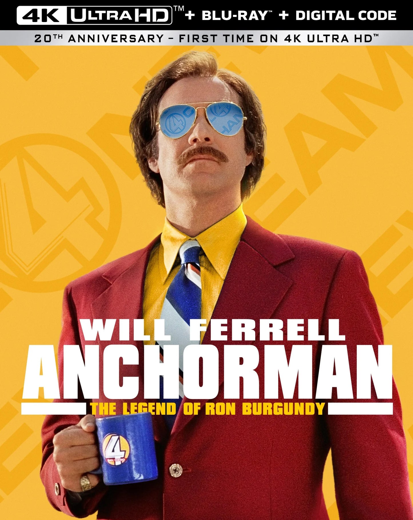 Anchorman: The Legend of Ron Burgundy 4K - Unrated