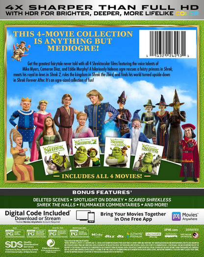 Shrek 4-Movie 4K Collection