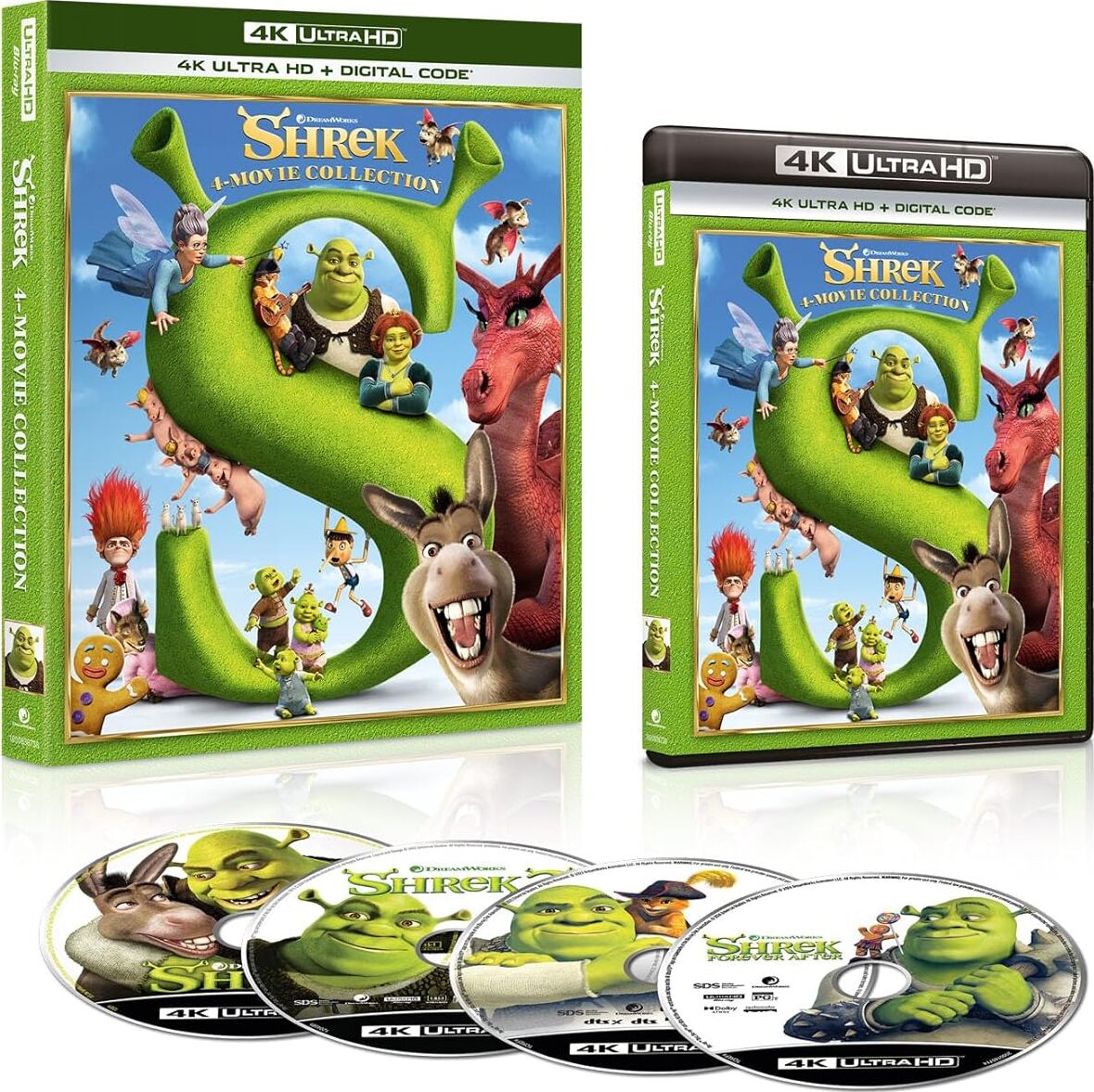 Shrek 4-Movie 4K Collection