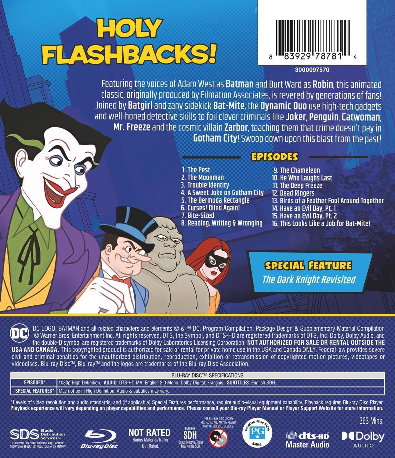 The New Adventures of Batman: The Complete Collection - Warner Archive Collection